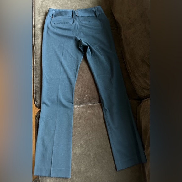 Express Columnist Slim Fit Black Straight Mid Ride Small Sealed Pockets Sz 2P - Picture 2 of 12